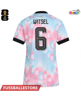 Günstige Belgien Axel Witsel #6 Auswärtstrikot Damen WM 2026 Kurzarm